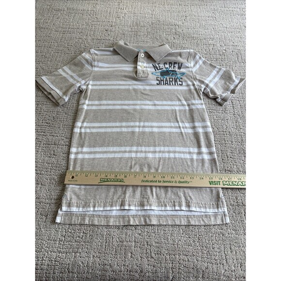 Cherokee Polo Shirt Youth Boys Collared Short Sleeve Striped Size Large (12/14) - Picture 9 of 11